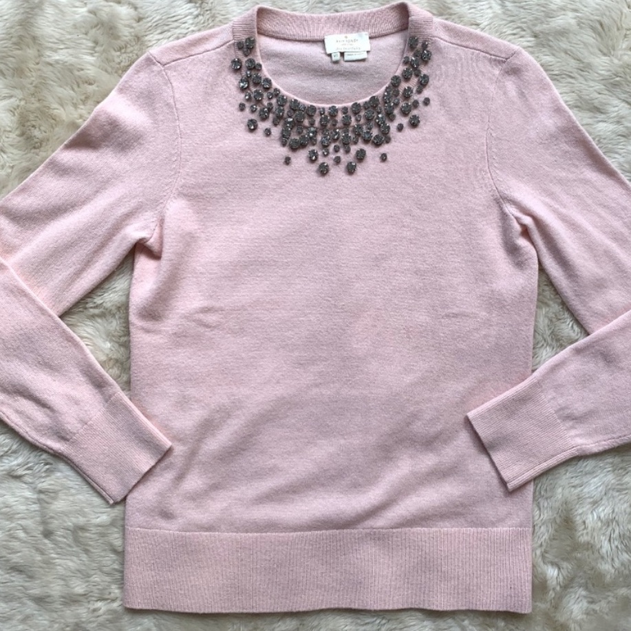 Kate Spade Crystal Embellished Sweater